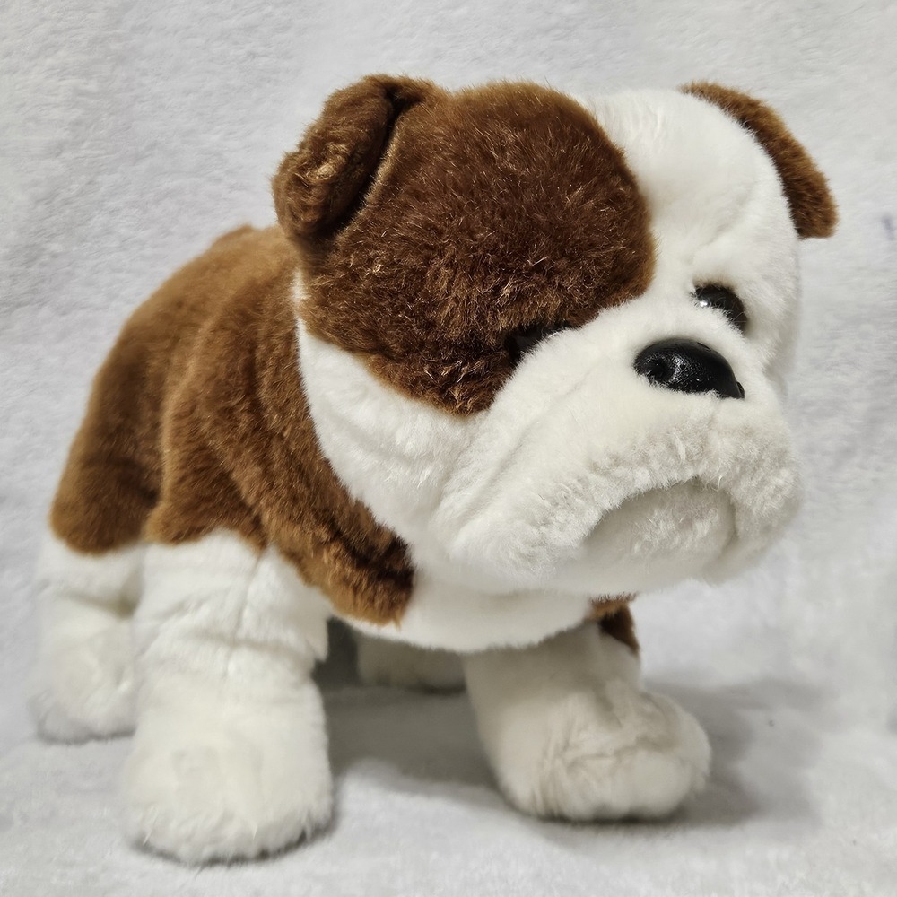 Douglas Cuddle Toys 2016 Hardy Bulldog Plush‎ Stuffed Animal #2020 Realistic 12"